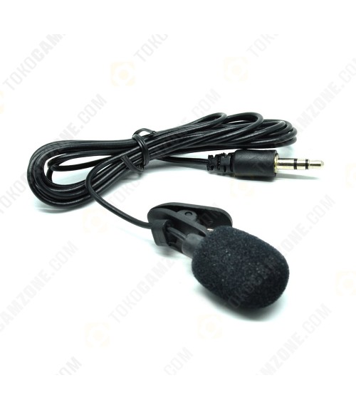 Cheap Hi-Quality Microphone 3.5mm with Clip for Smartphone - Laptop - Tablet PC (Free Splitter Audio)